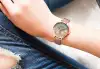 Curren/ Karen's new 9065 mesh strap waterproof quartz watch is a fashionable ladies' watch for export details Picture